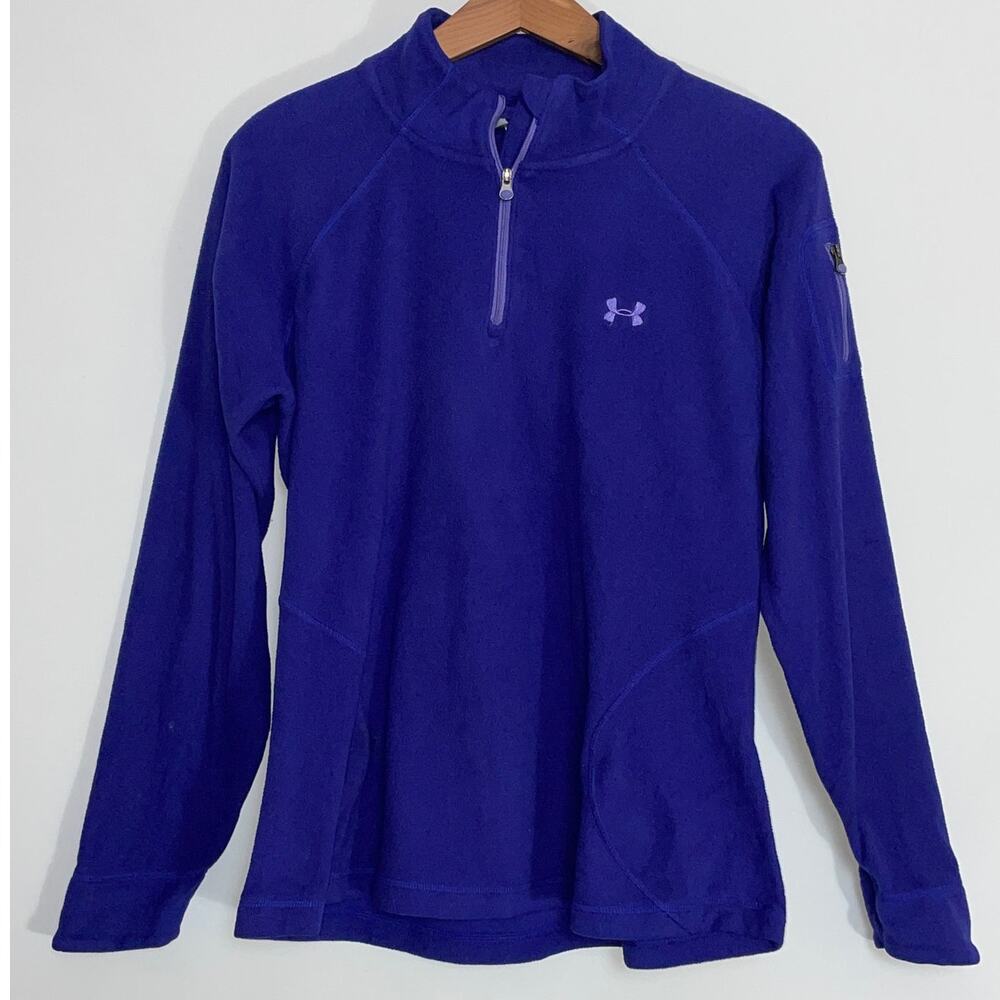 Under Armour 1/4 Zip Fleece - Women's Size M - Thin Weight,‎ Good Thermal Layer